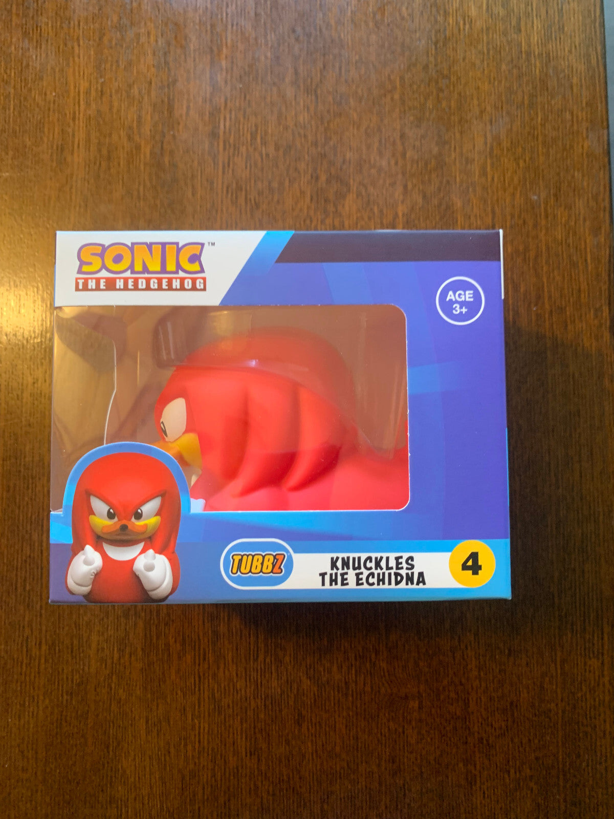 TUBBZ Boxed Sonic the Hedgehog Knuckles Collectible Duck Figure JEEP NEW Sealed