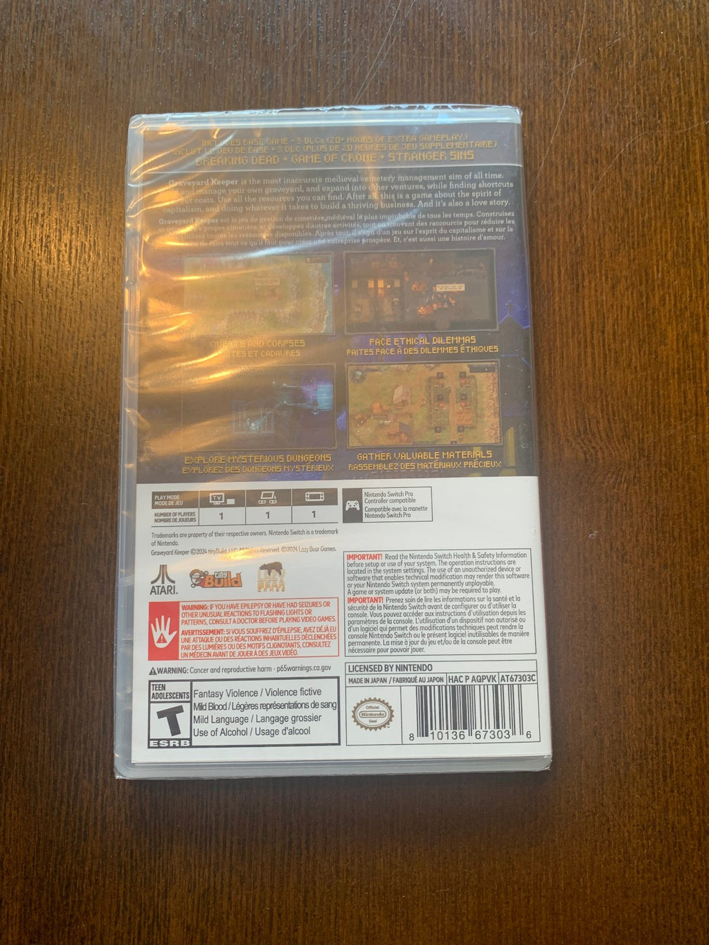 Graveyard Keeper: Undead Edition - Nintendo Switch NSW Brand New Sealed