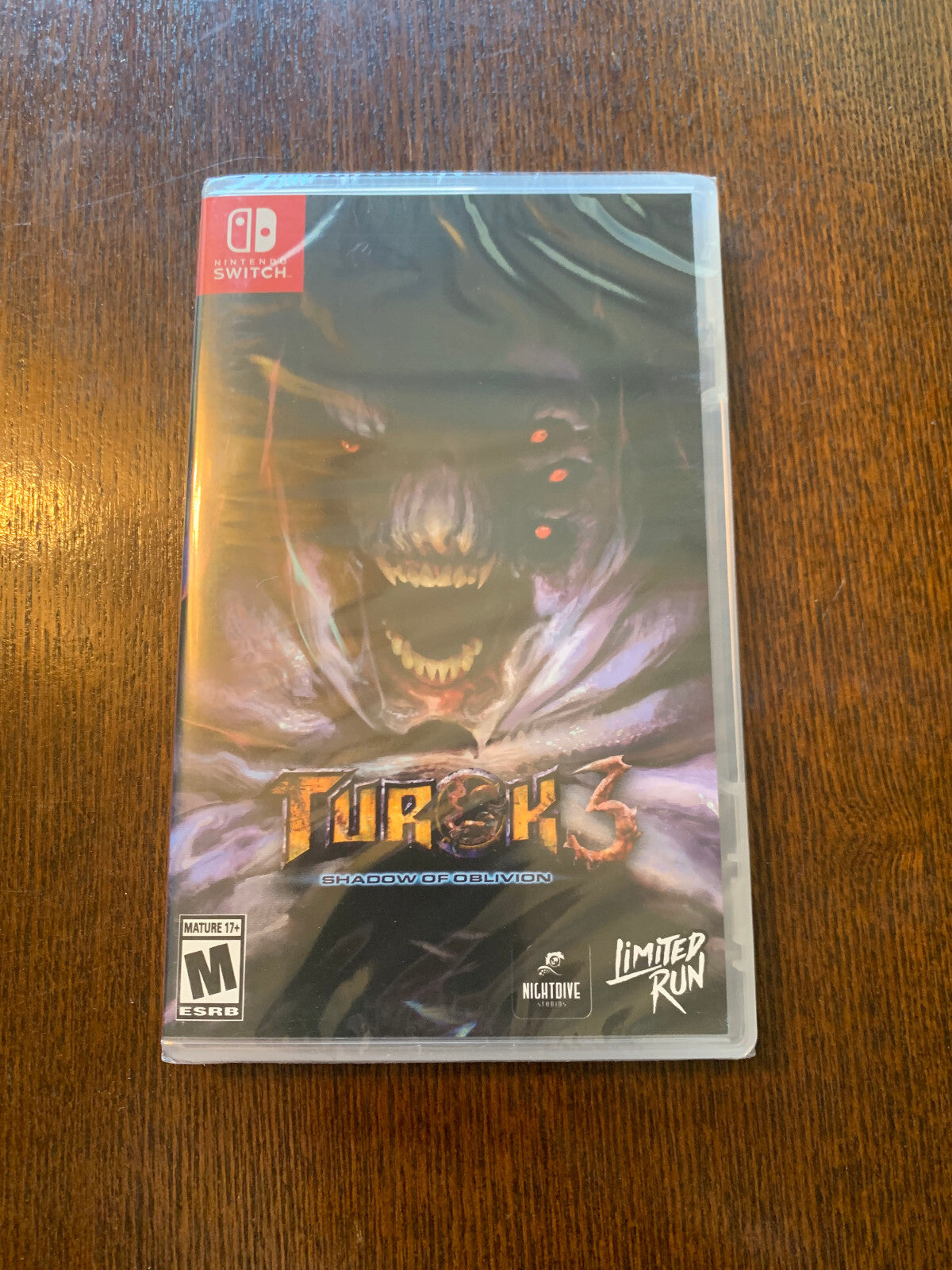 Turok 3 Shadow of Oblivion Remastered Switch Nintendo Limited Run #237 New