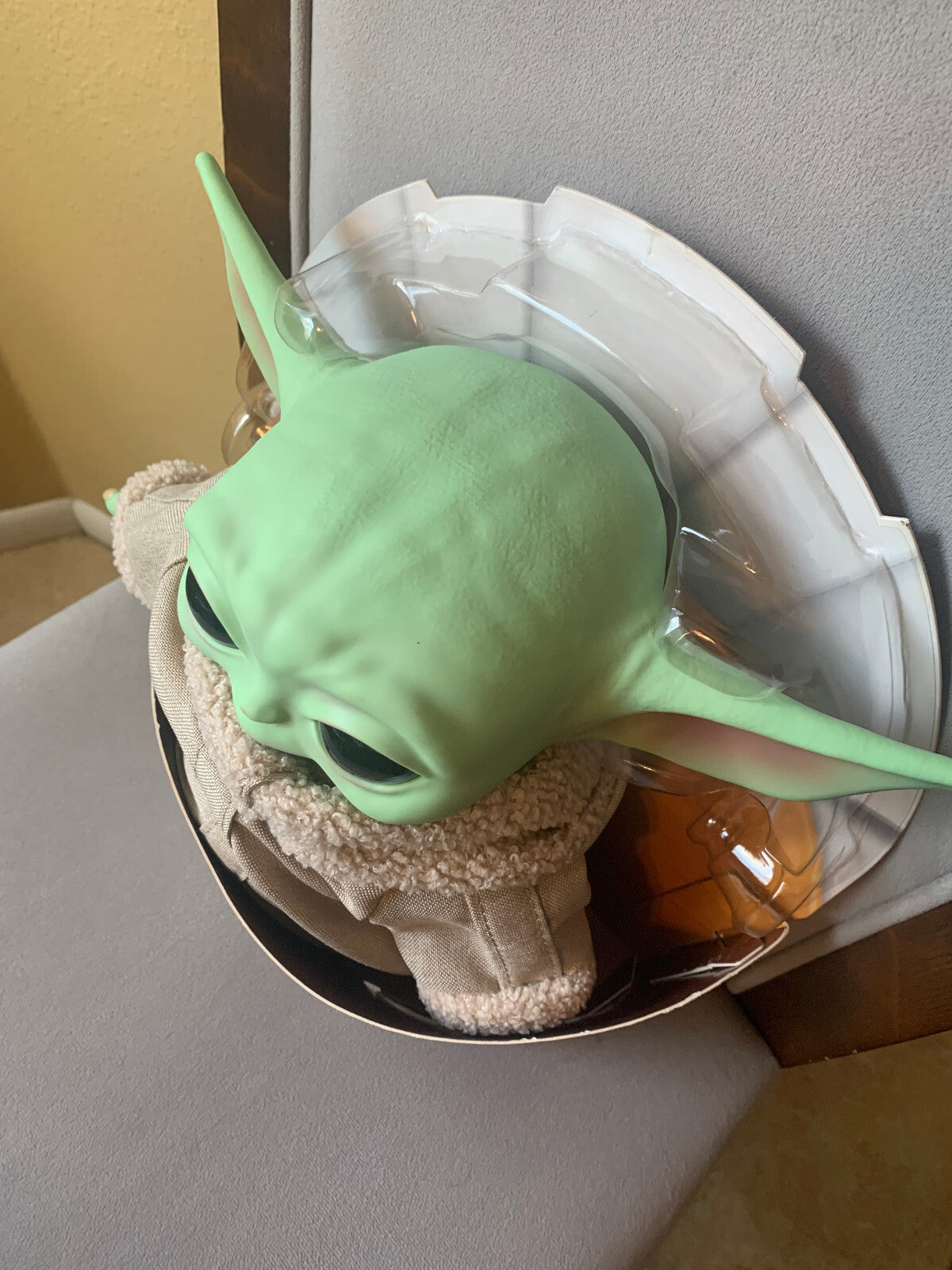Mattel Disney Star Wars The Mandalorian The Child Baby Yoda 11" Soft Body Toy