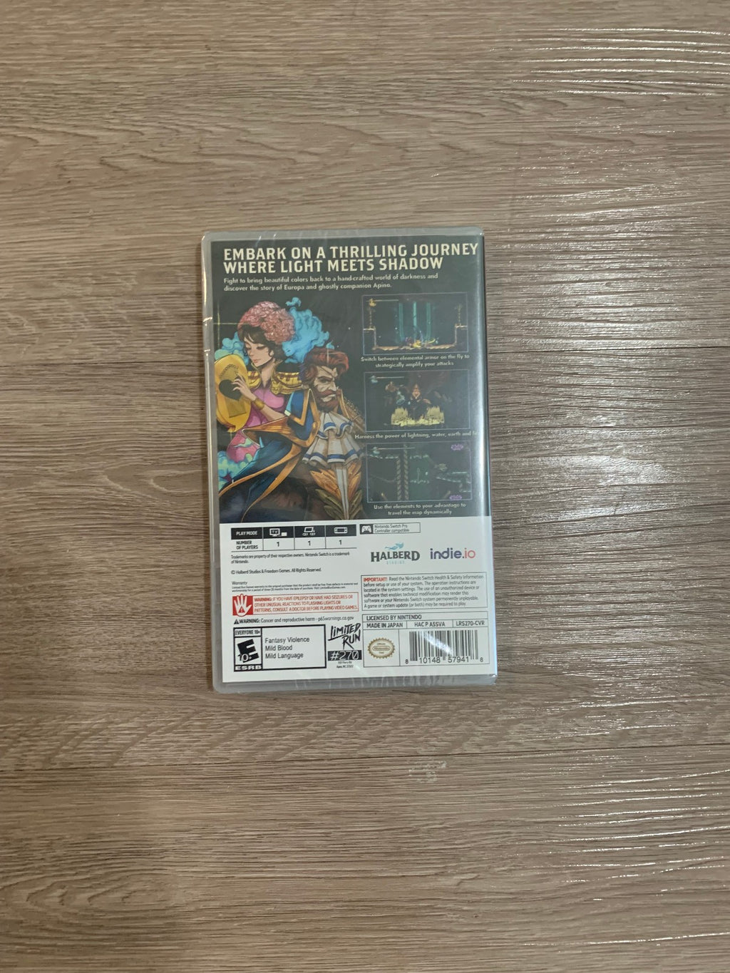Limited Run Games #270 9 Years of Shadows Nintendo Switch New Sealed