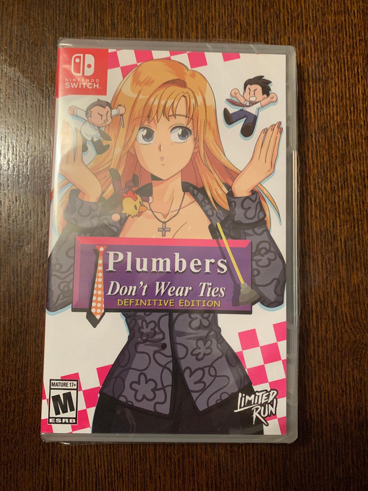 Limited Run #204 Plumbers Dont Wear Ties Definitive Edition Switch Variant Cover