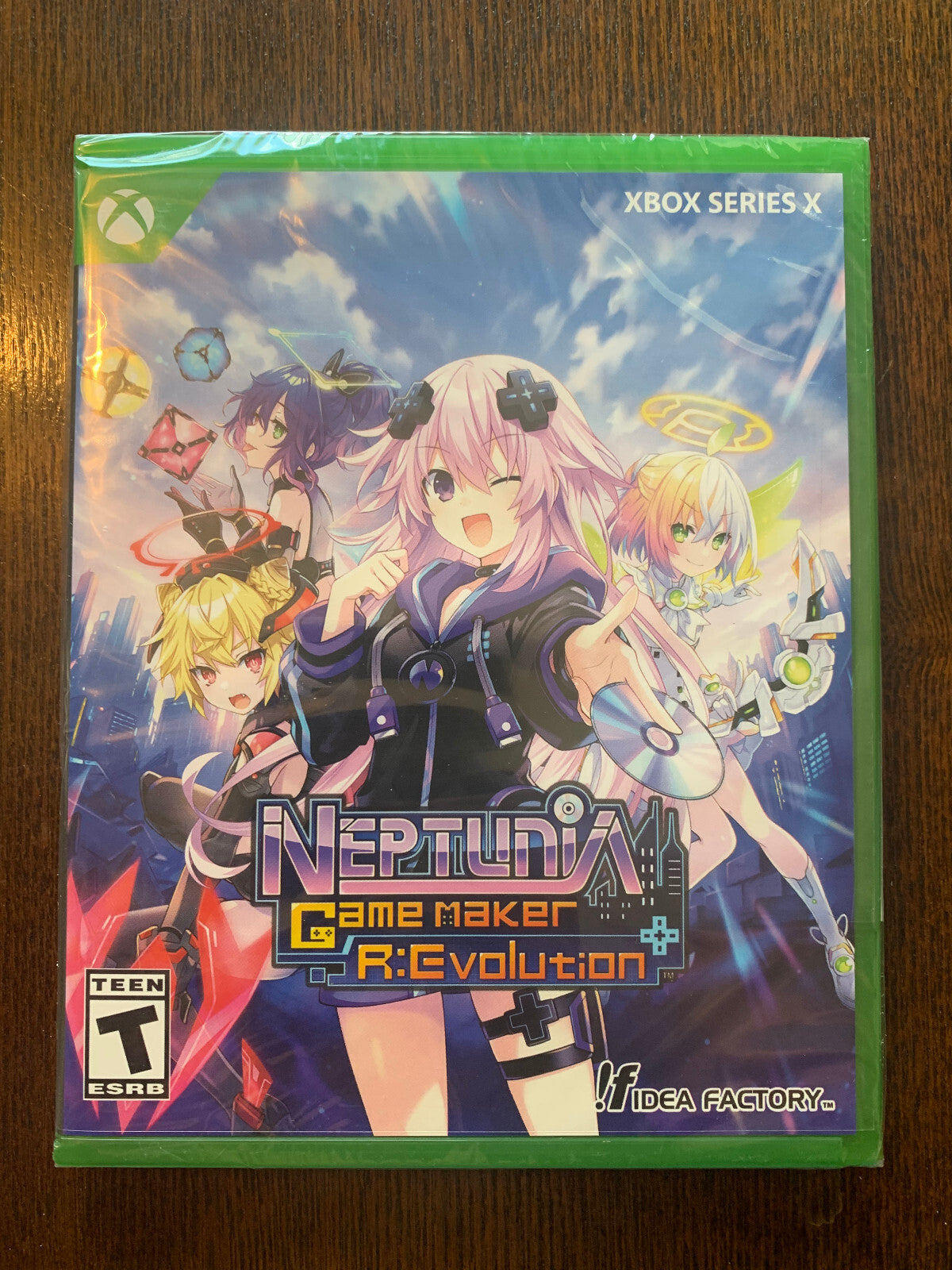 Neptunia Game Maker R:Evolution Microsoft Xbox Series X US ESRB Brand New Sealed