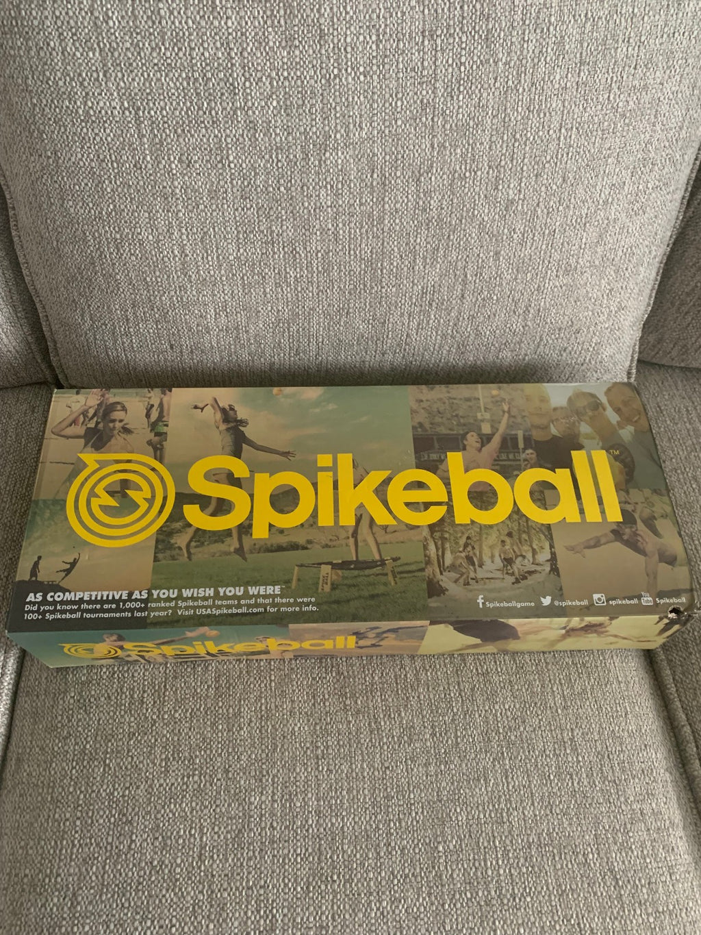 Spikeball Game Set Outdoor Yard Camping Games Includes Ball Net Bag Ruleboook