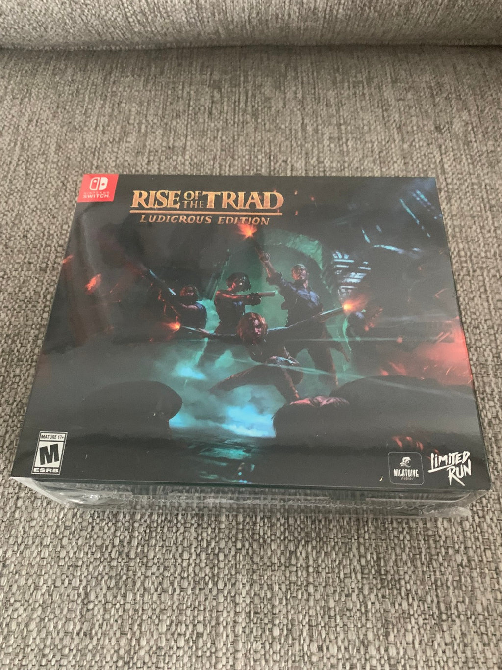 Rise of the Triad Ludicrous Edition 30th Anniversary Switch Limited Run #249 New
