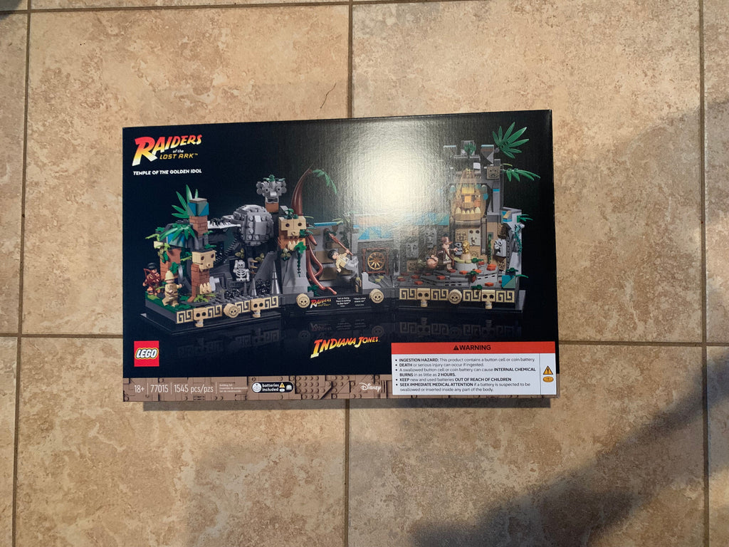 LEGO Indiana Jones Temple of The Golden Idol 77015 Building Set RETIRED