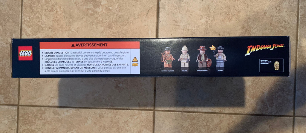 LEGO Indiana Jones Temple of The Golden Idol 77015 Building Set RETIRED