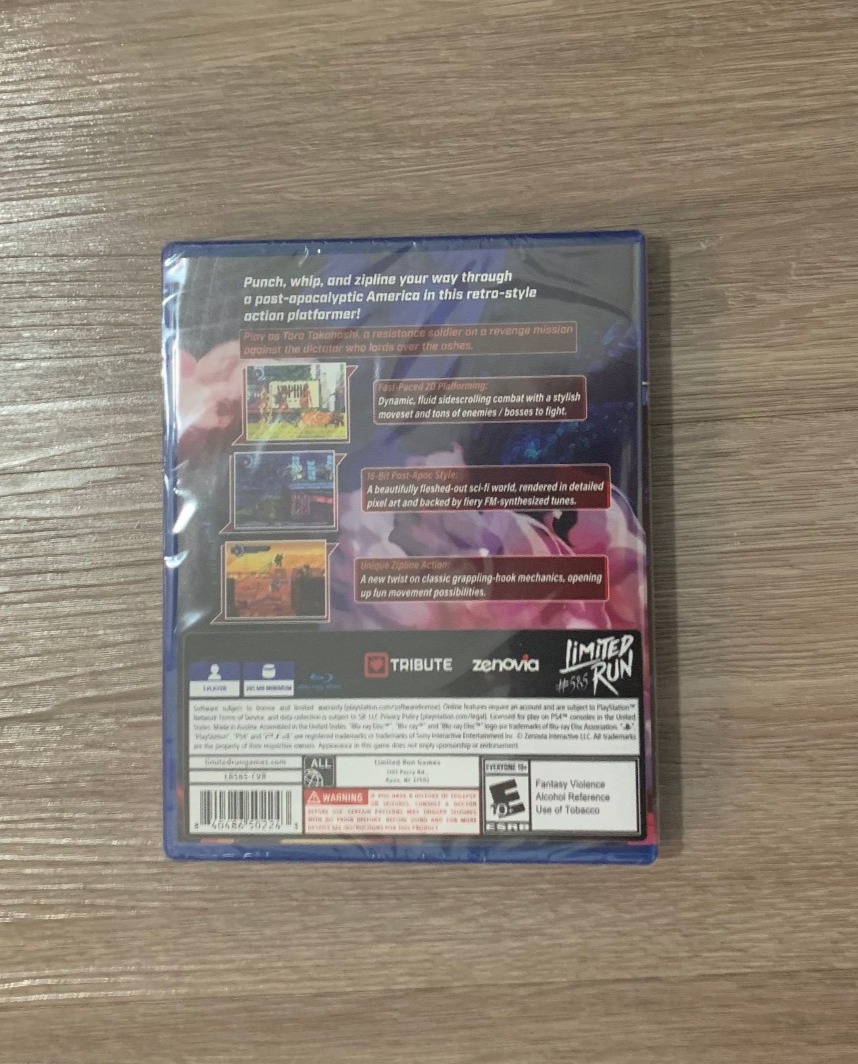 Limited Run Games #585 Steel Assault PS4 Playstation 4 New Sealed