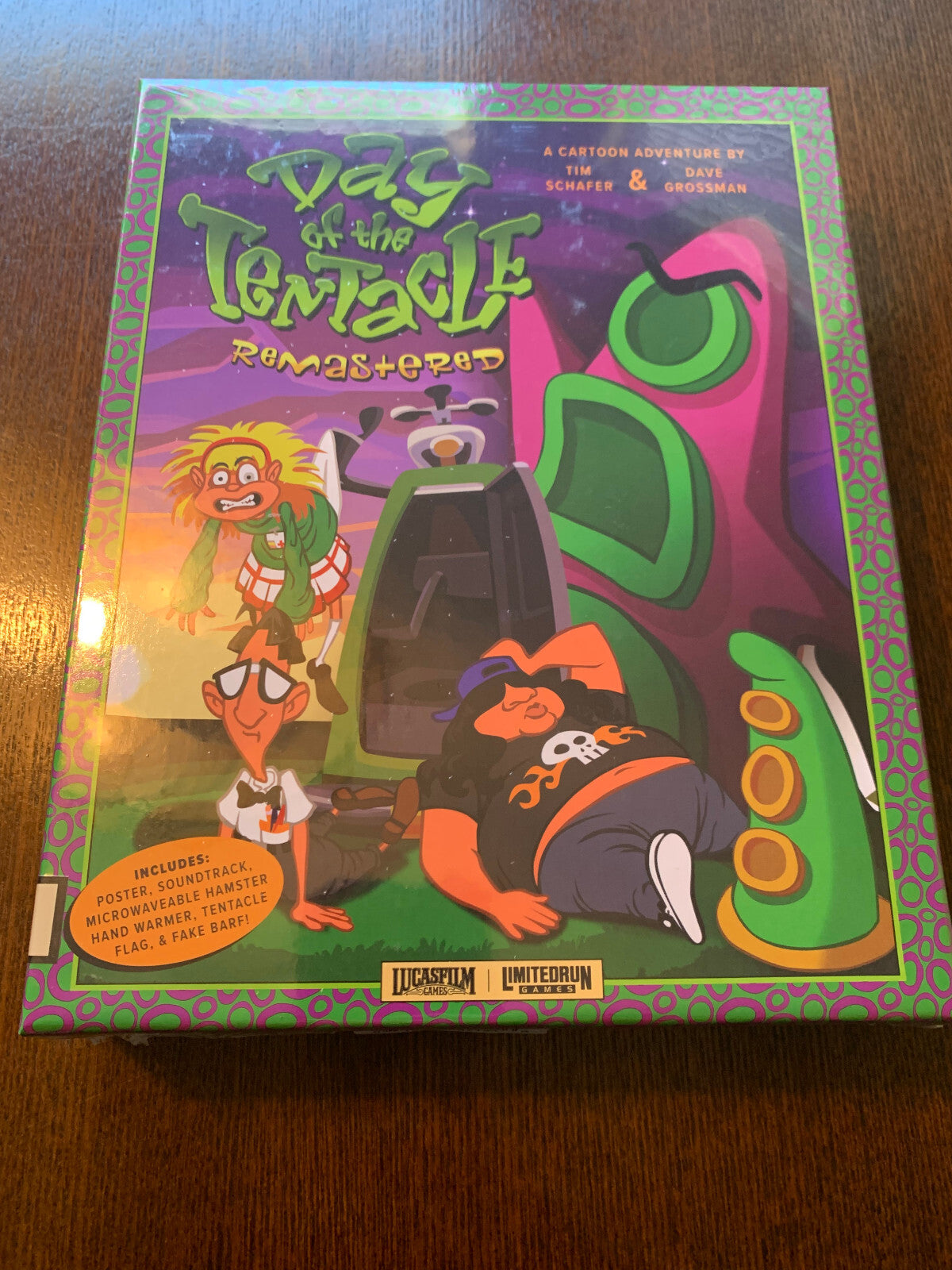 Day of the Tentacle Remastered Collector's Edition Xbox One Limited Run #2 New