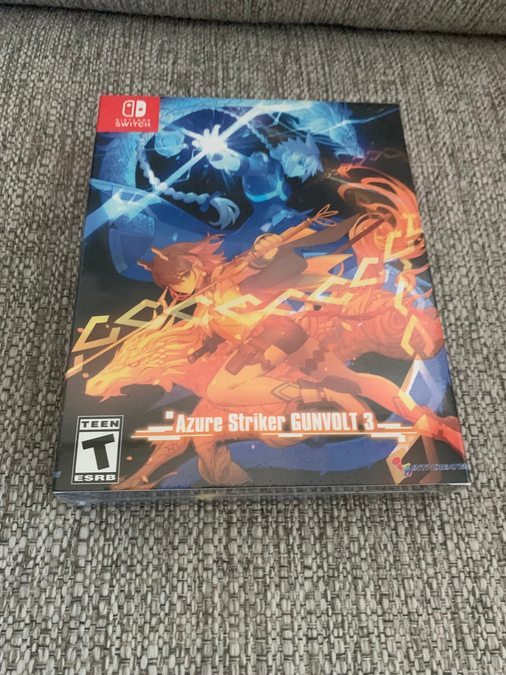 Azure Striker Gunvolt 3 Collectors Edition Limited Run Games Nintendo Switch New
