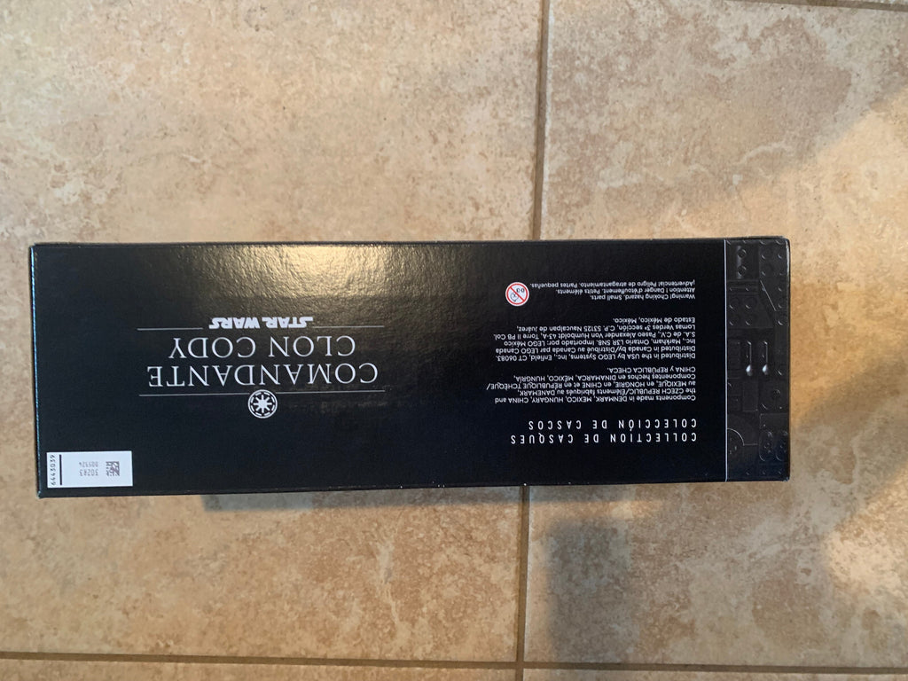 DISNEY LEGO Star Wars Clone Commander Cody Helmet 75350 RETIRED Building Set NEW