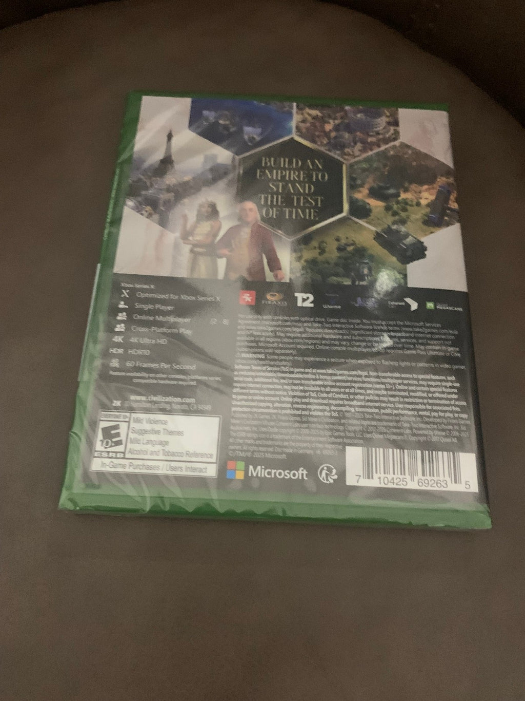 Civilization VII XBox Series X One Sid Meiers 2K New Sealed