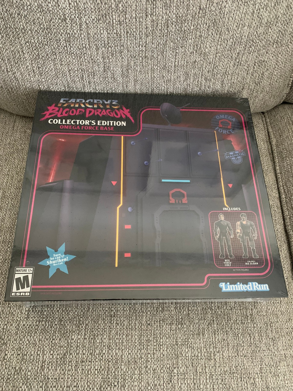 Limited Run #558 Far Cry 3 Blood Dragon Collector's Edition PS4 + PS5 New Sealed