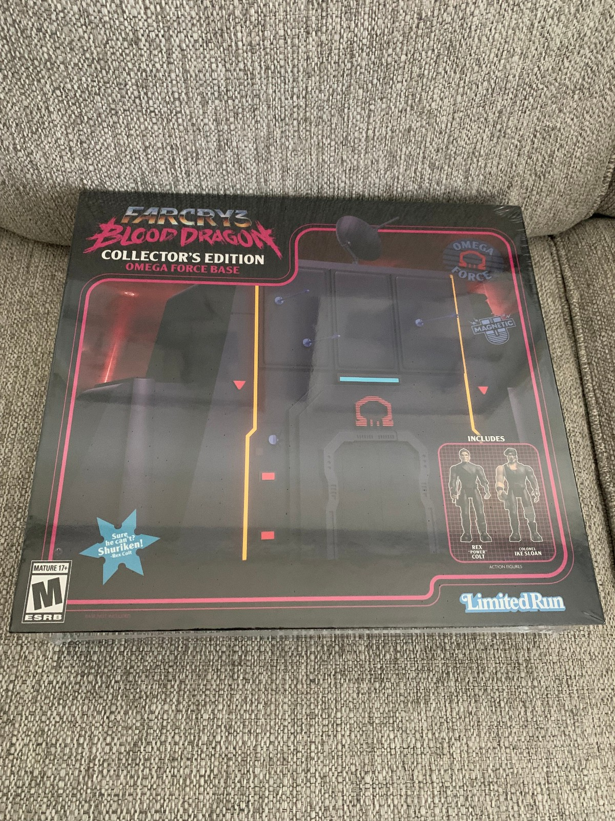 Limited Run #558 Far Cry 3 Blood Dragon Collector's Edition PS4 + PS5 New Sealed