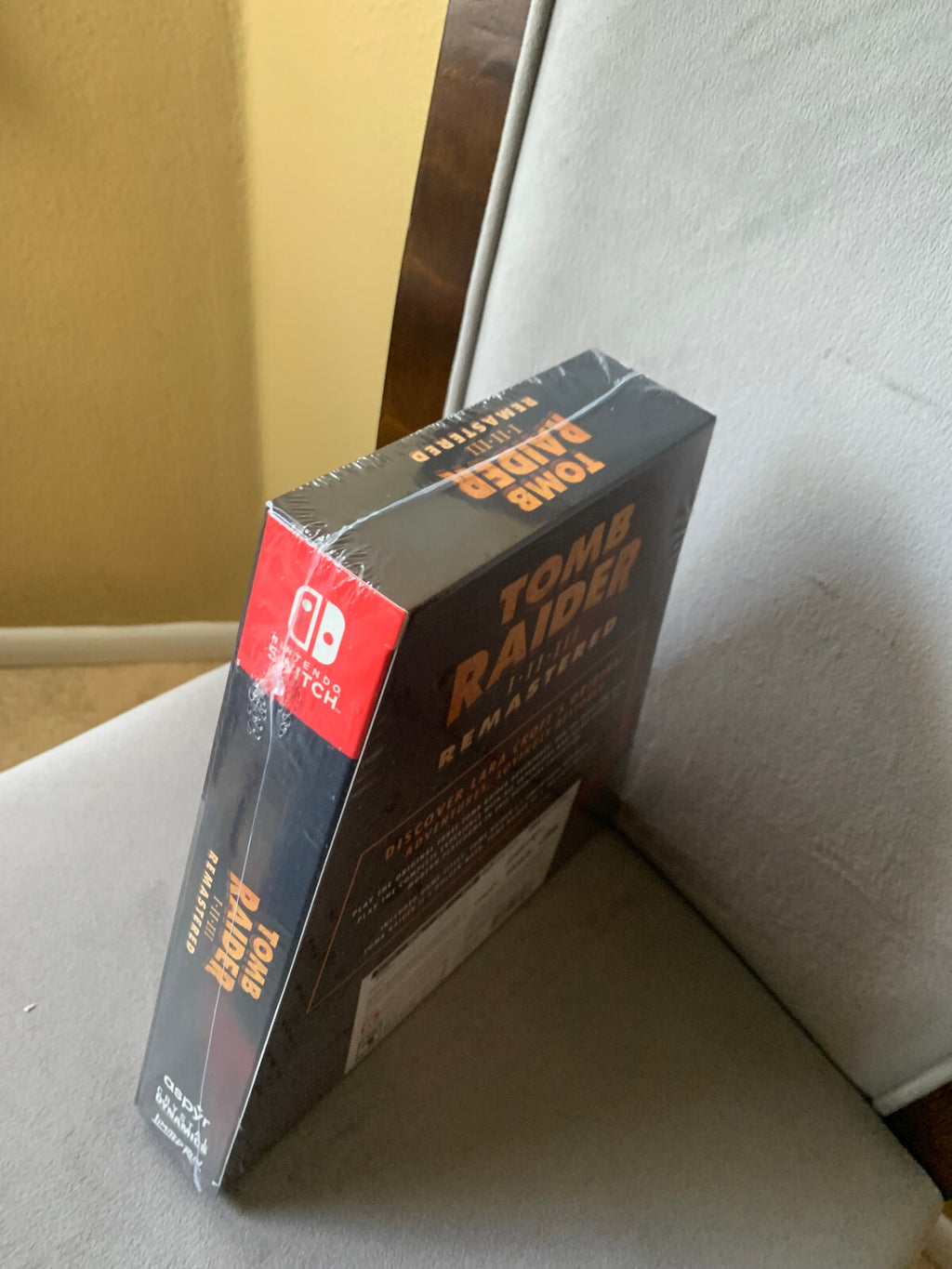 Tomb Raider I-III Remastered Convention Exclusive TR2 Cover Nintendo Switch LRG