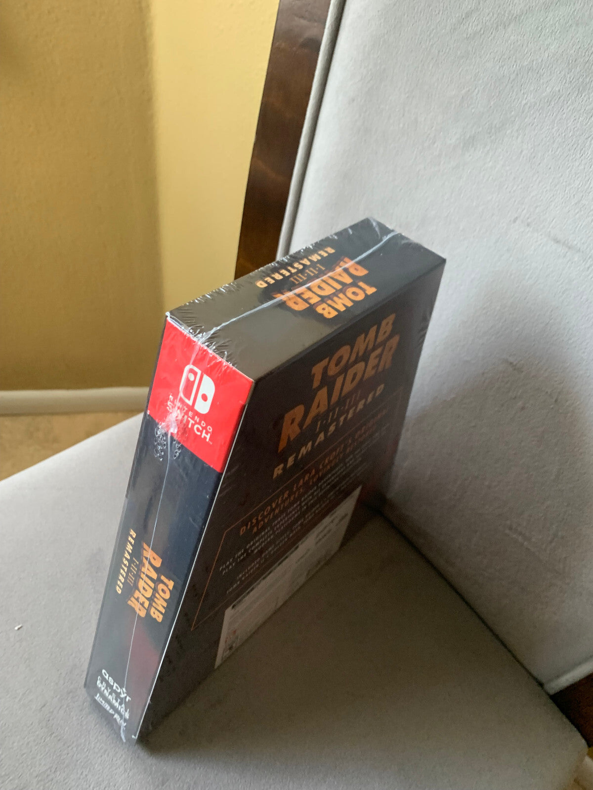 Tomb Raider I-III Remastered Convention Exclusive TR2 Cover Nintendo Switch LRG