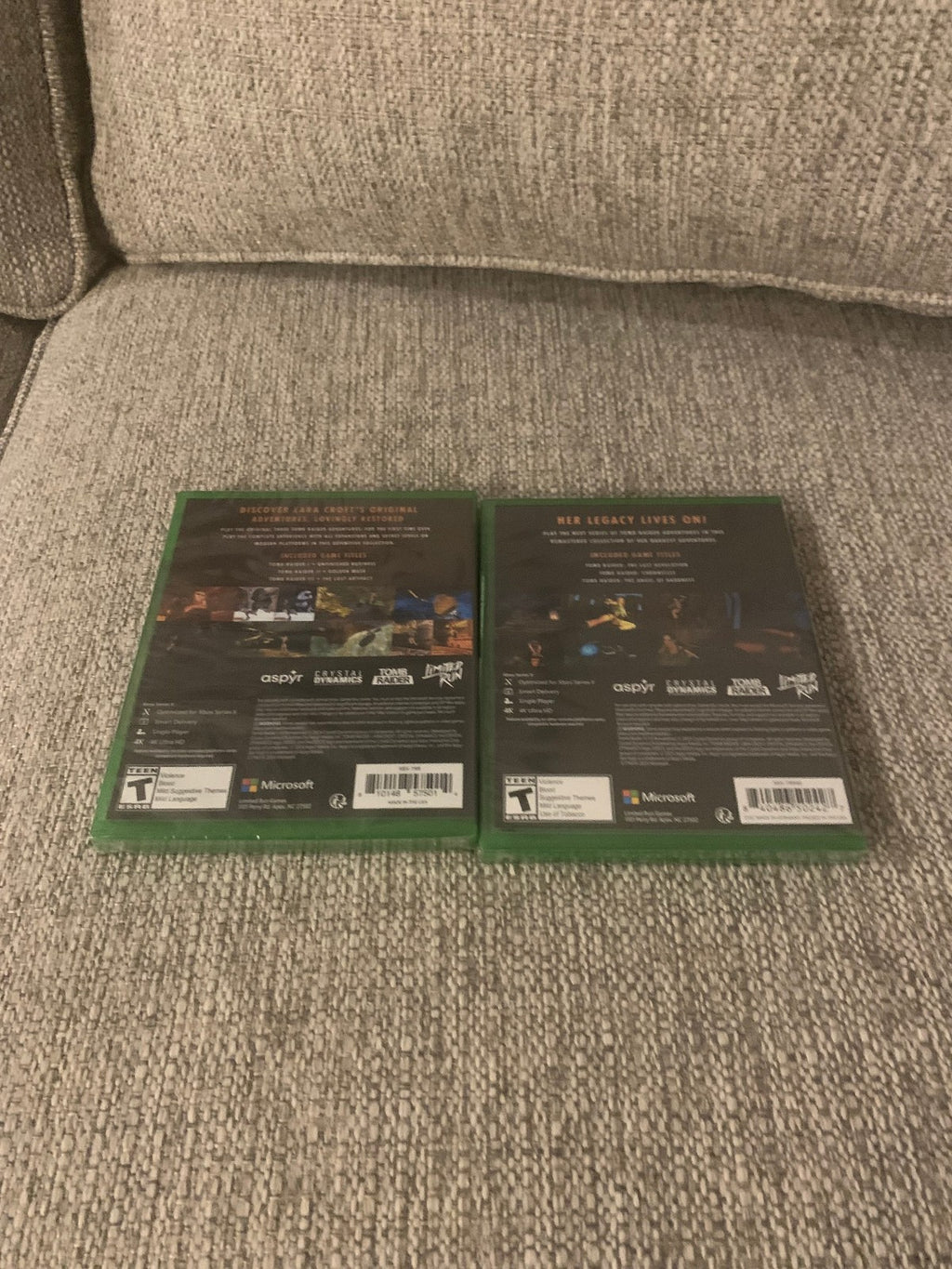 Limited Run Tomb Raider I II III IV V VI Xbox Remastered One Series X Bundle New