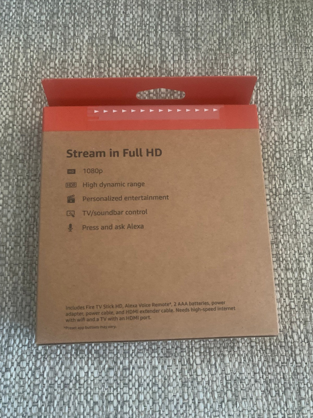 Amazon Fire TV Stick HD 2024 8GB Wi-Fi 5 1080P Brand New & Sealed