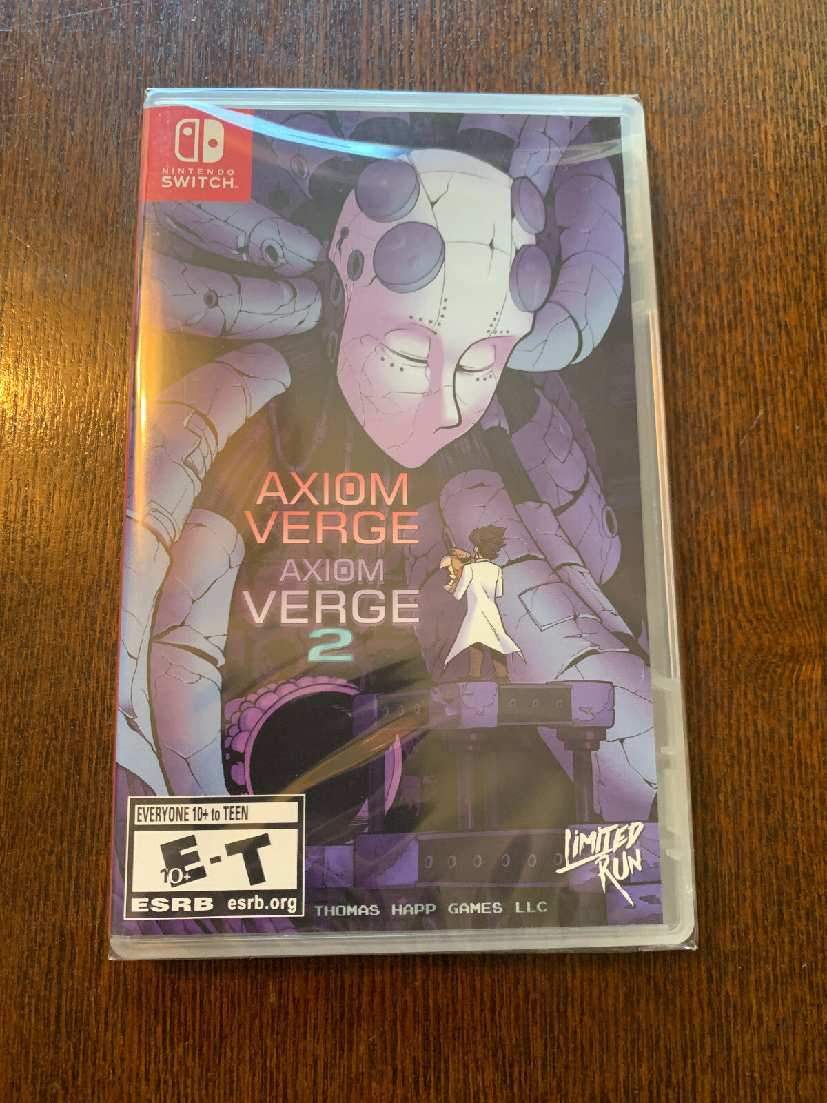 Switch Limited Run #123 Axiom Verge 1 & 2 Double Pack New Sealed Nintendo
