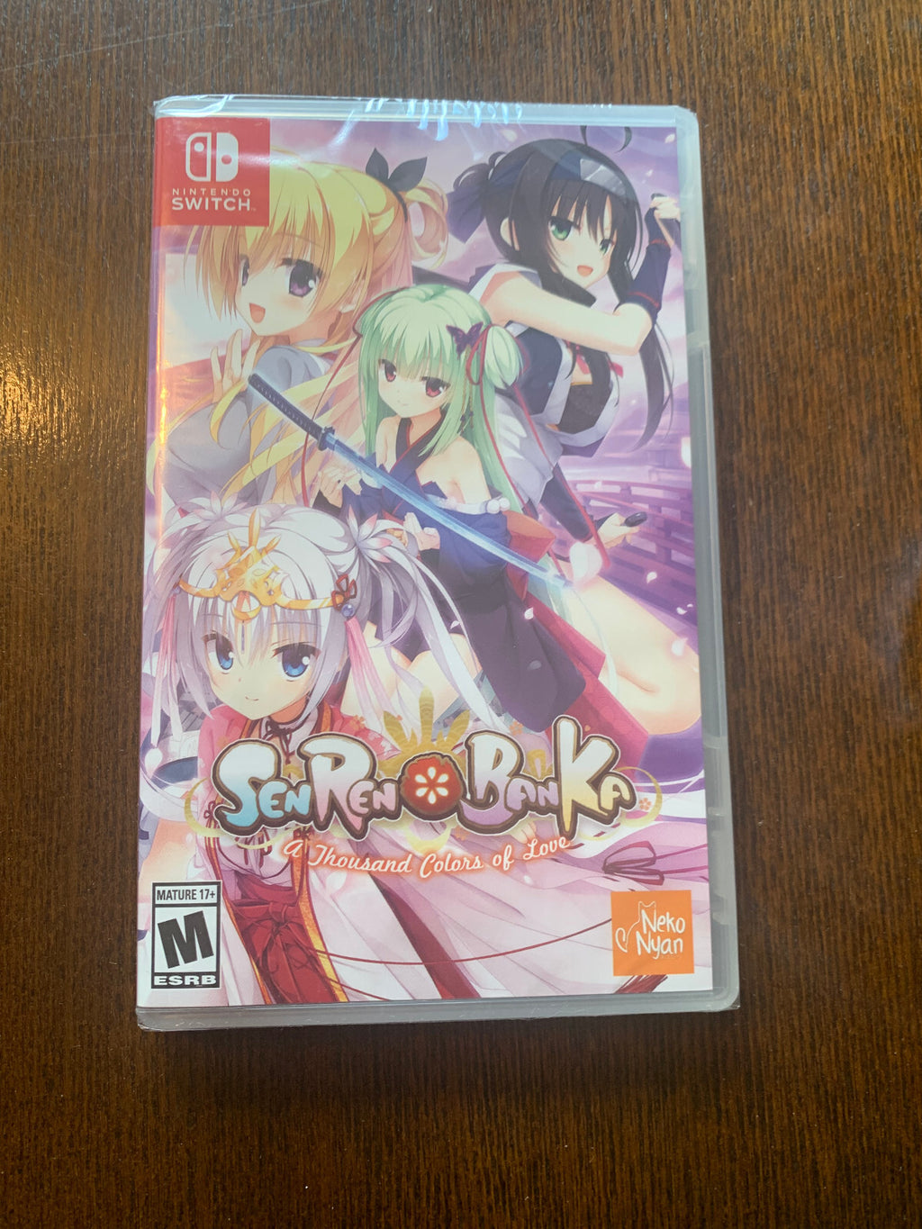 Senren Banka Switch ESRB Nintendo Limited Run Games LRG Brand New Sealed