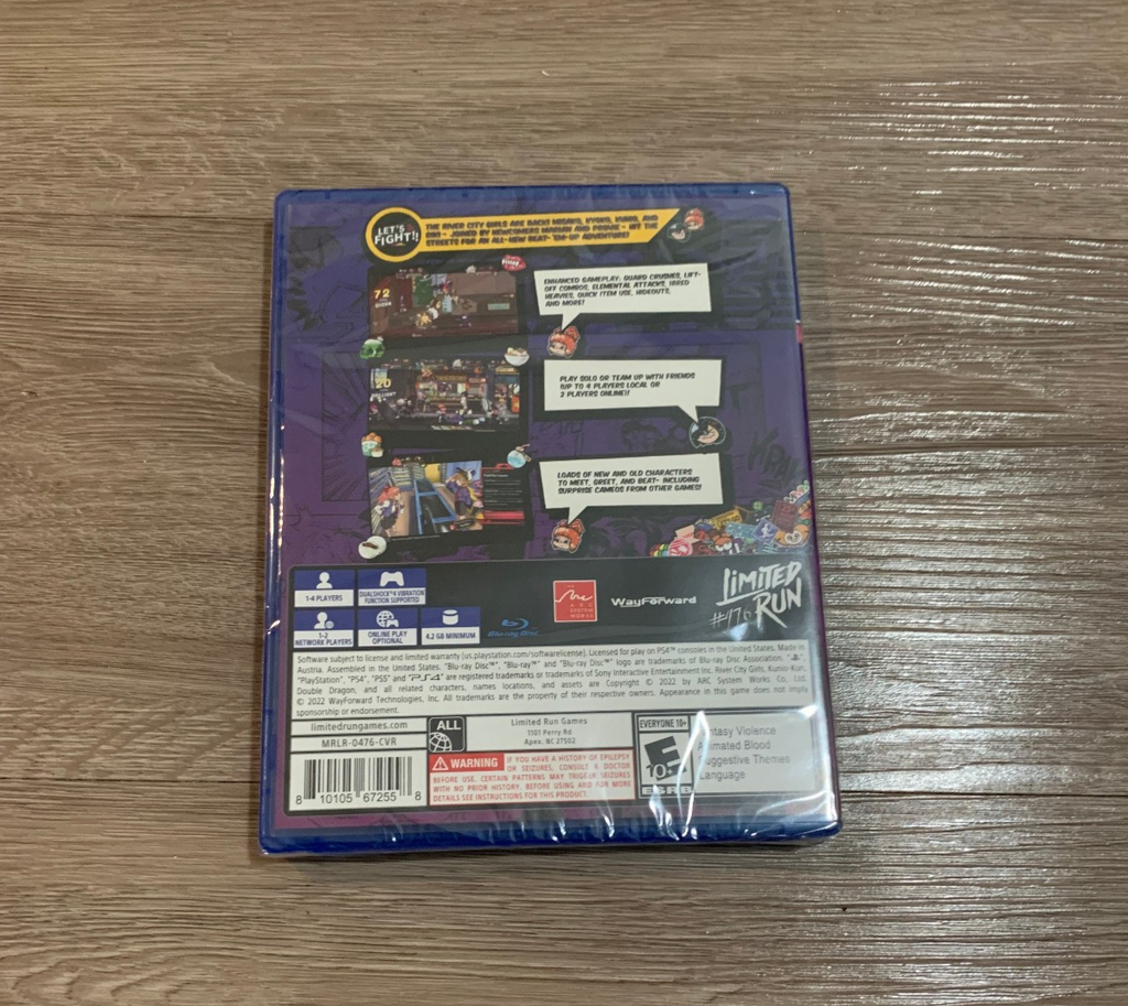 Limited Run Games #476 River City Girls 2 Playstation 4 PS4 + PS5  New Sealed