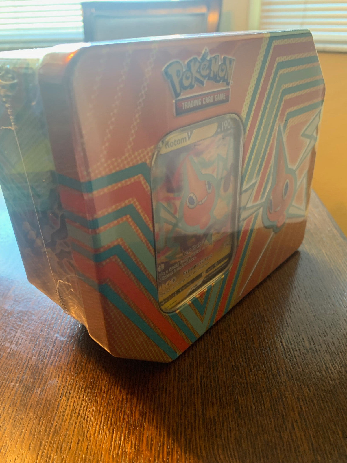 Pokémon TCG: Rotom V Hidden Potential Tin Sealed 5 Booster Packs Pokemon