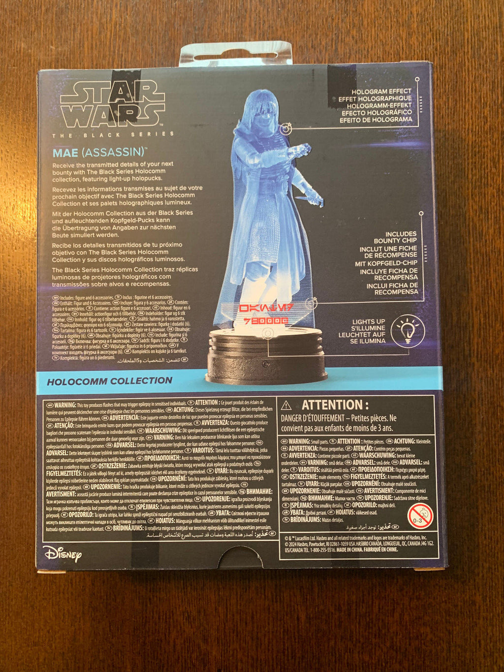 Disney Star Wars The Black Series Holocomm Collection Mae Assassin Figure NEW