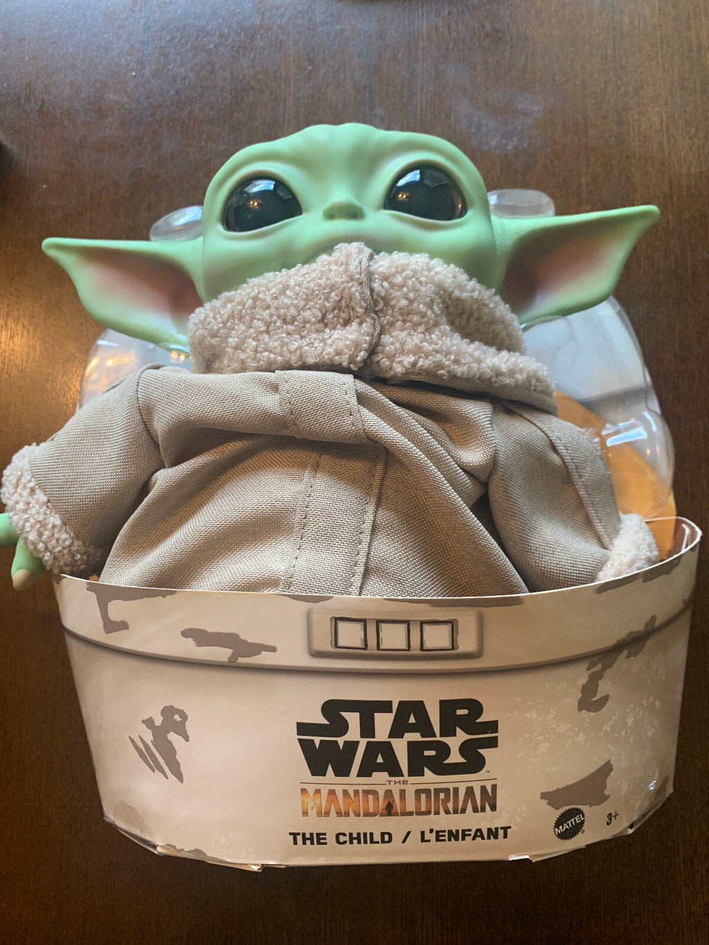 Mattel Disney Star Wars The Mandalorian The Child Baby Yoda 11" Soft Body Toy