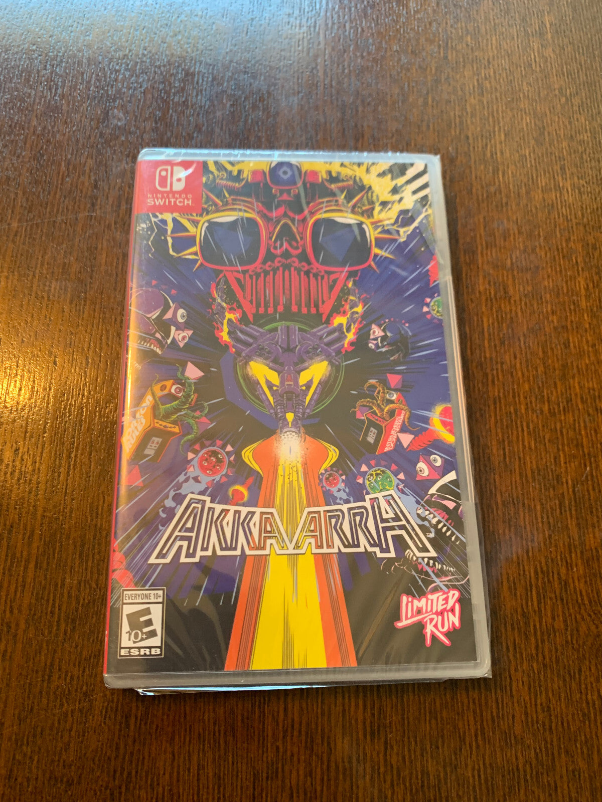 Akka Arrh Switch Convention Exclusive Limited Run Games #181 Nintendo Cover New