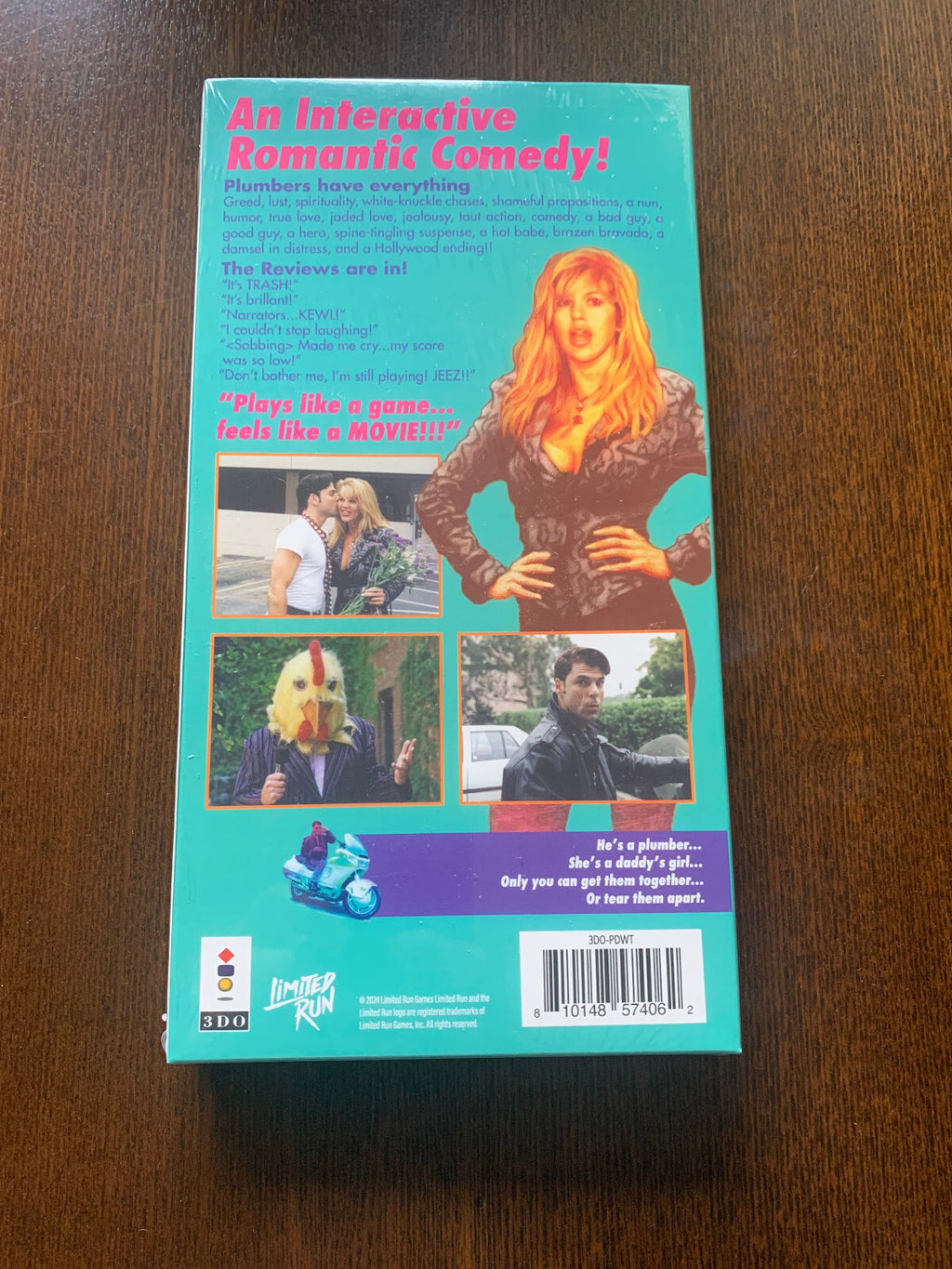 Limited Run Plumbers Don't Wear Ties Definitive Edition 3DO Brand New Sealed