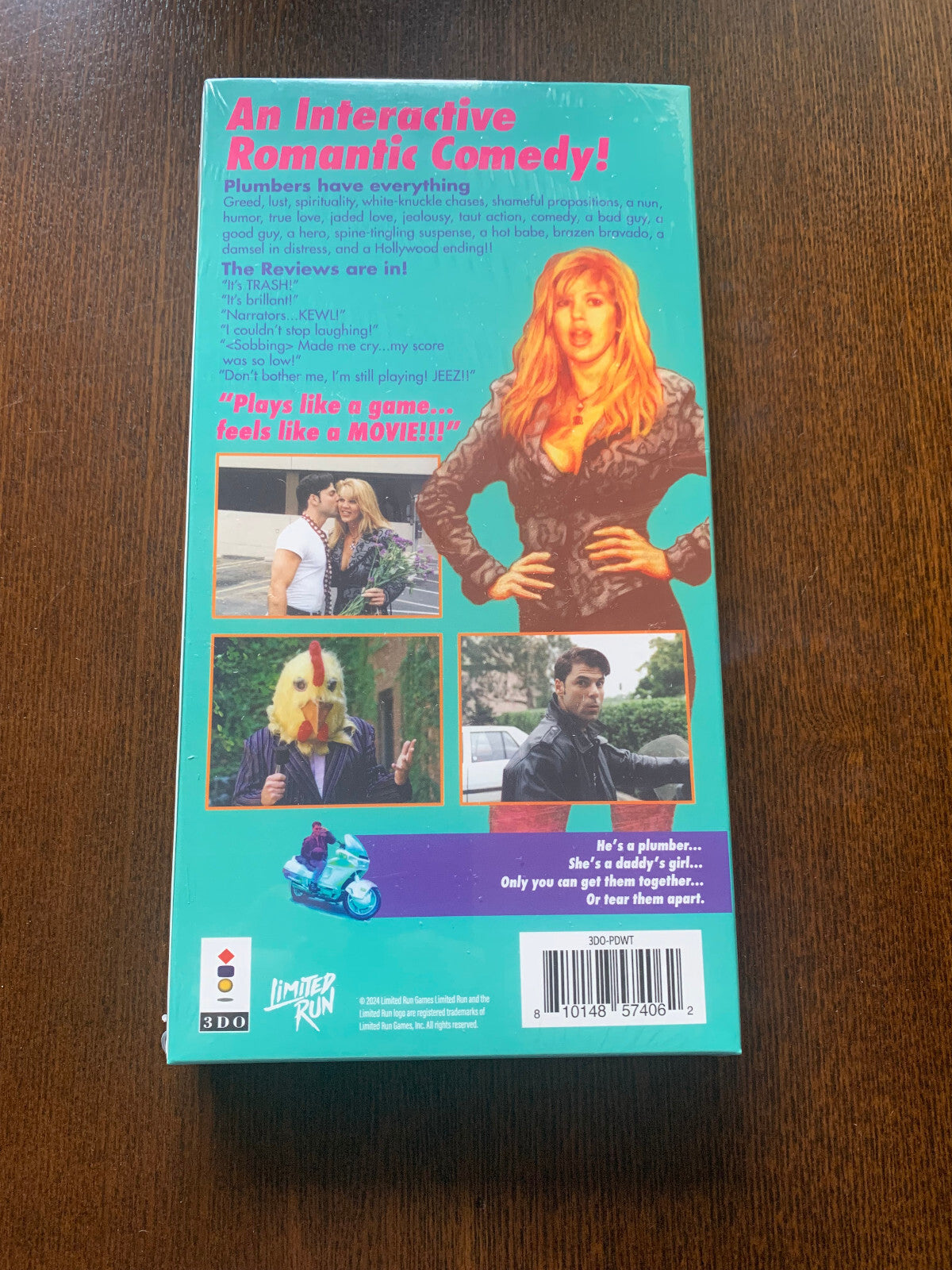 Limited Run Plumbers Don't Wear Ties Definitive Edition 3DO Brand New Sealed