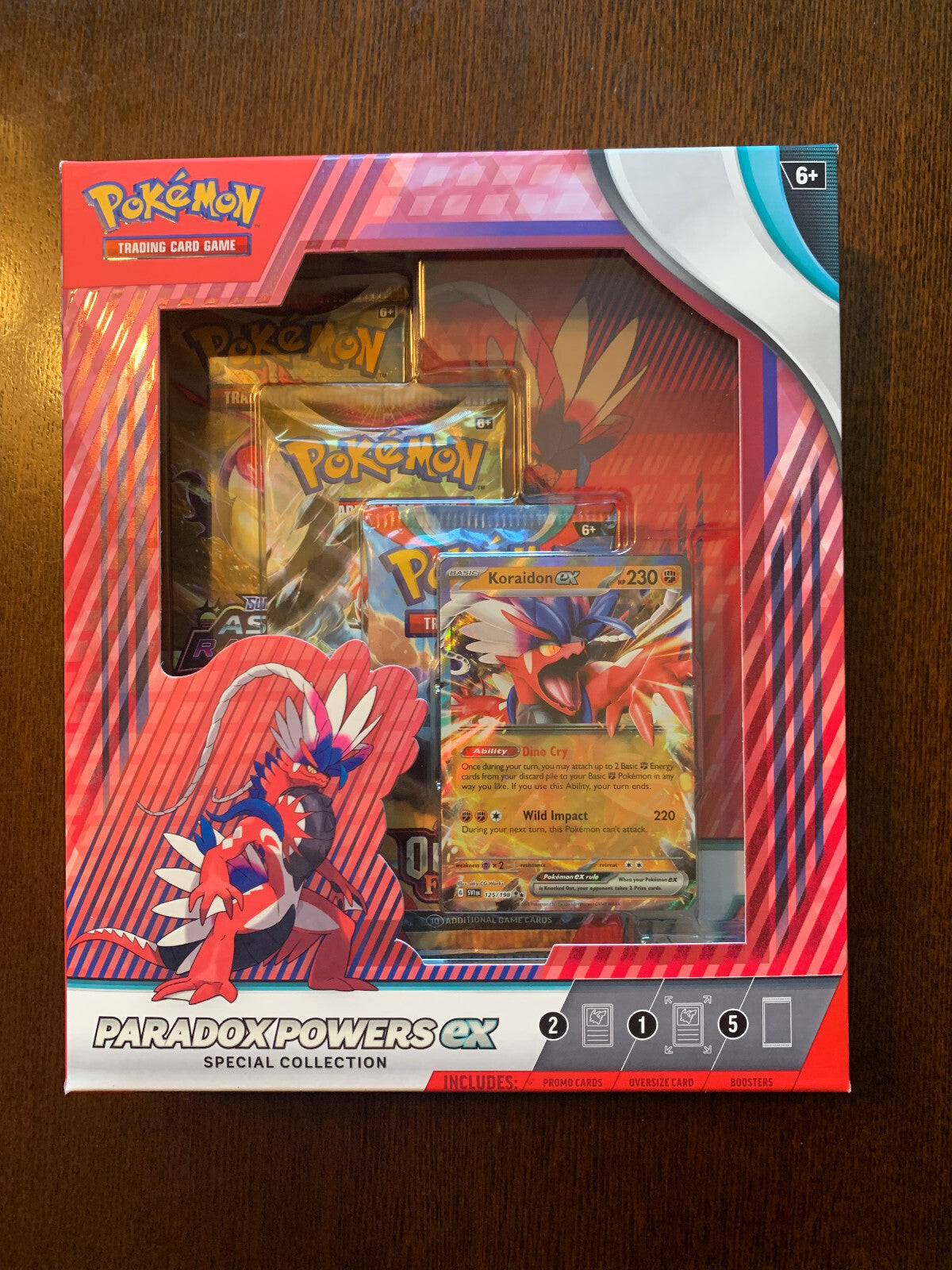Pokémon TCG: Paradox Powers ex Special Collection Koraidon and Miraidon Box NEW