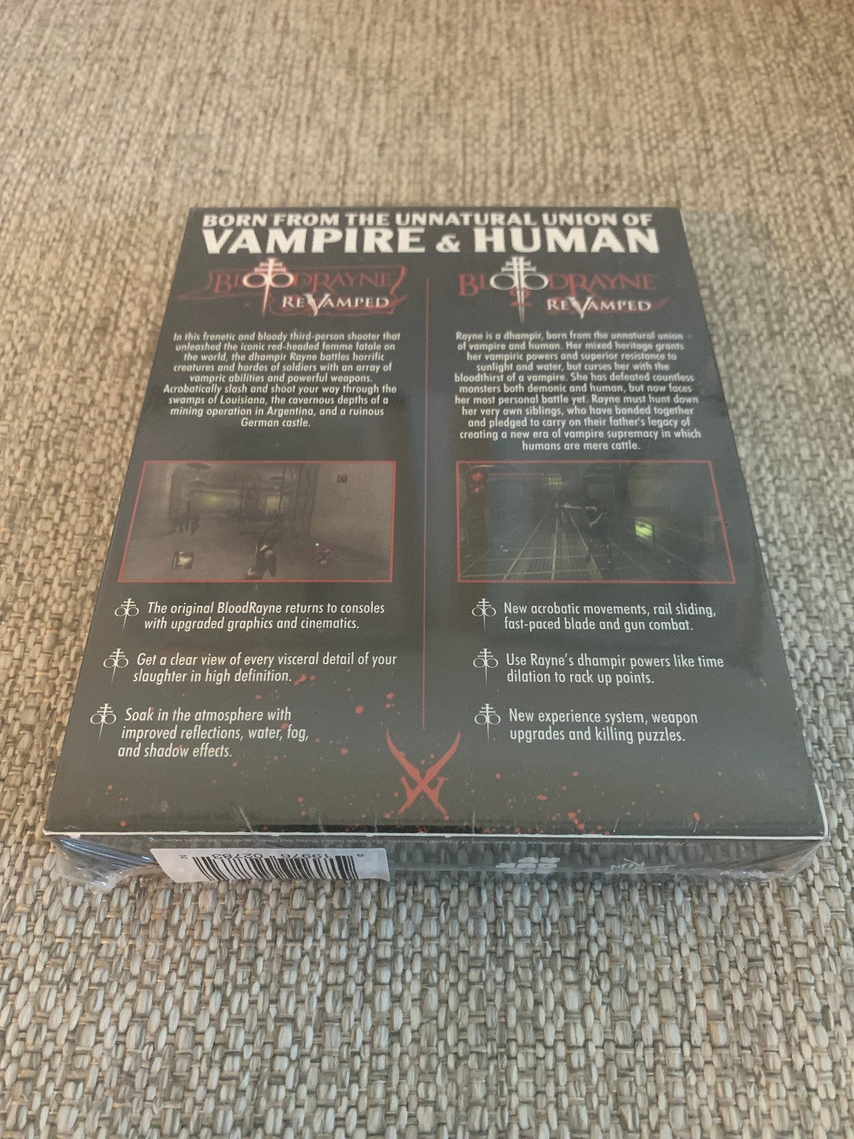 Bloodrayne 1 #432  + 2 #433 Revamped Dual Pack W/ Slipcover PS4 PS5 Limited Run