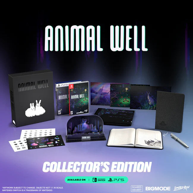 Animal Well Switch Collector's Edition Nintendo Limited Run #234 New Sealed
