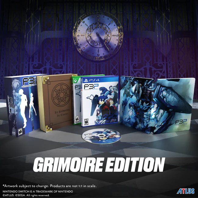 Limited Run #537: Persona 3 Portable Grimoire Edition PS4 PS5 Playsation 4 5 New