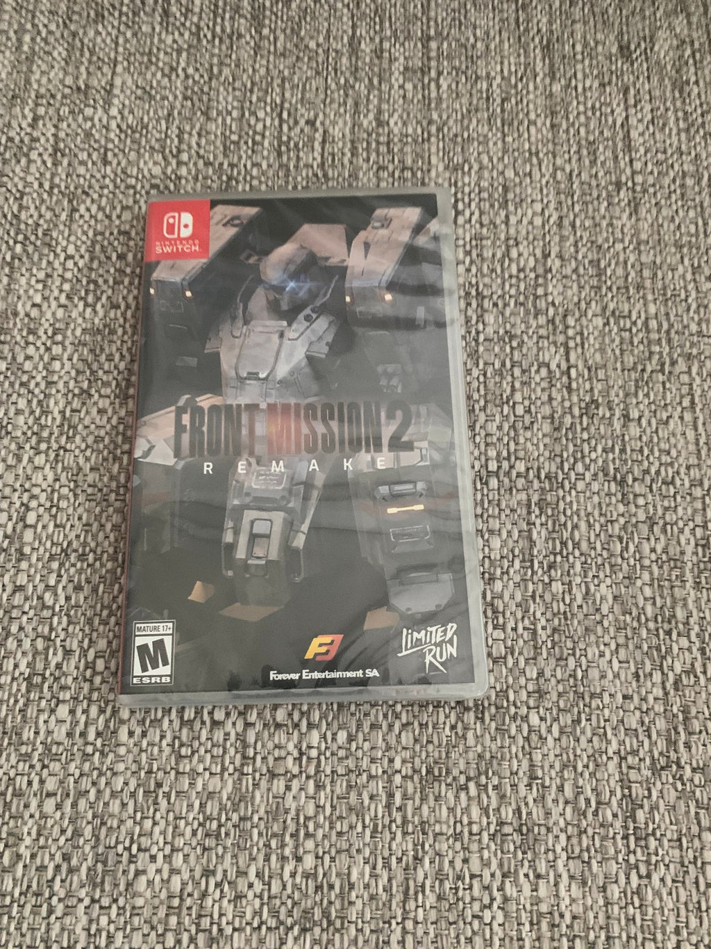 Limited Run #260 FRONT MISSION 2 Remake Convention Exclusive Nintendo Switch New