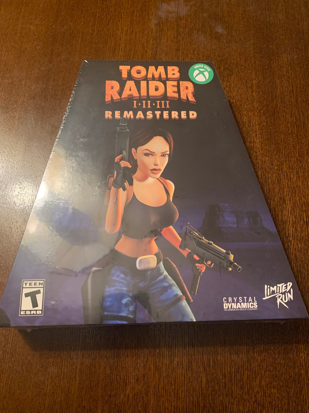 Tomb Raider I-III Remastered Convention Exclusive TR3 Cover Xbox One Series X