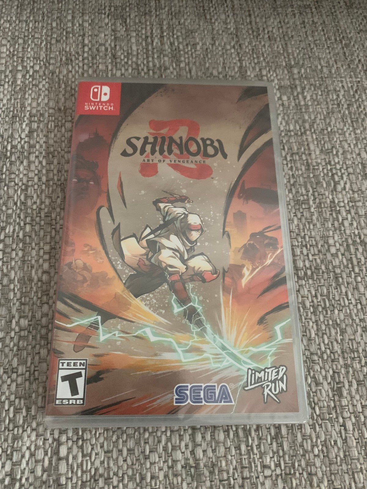 SHINOBI Art of Vengeance Switch Standard Edition Limited Run #286 Nintendo New