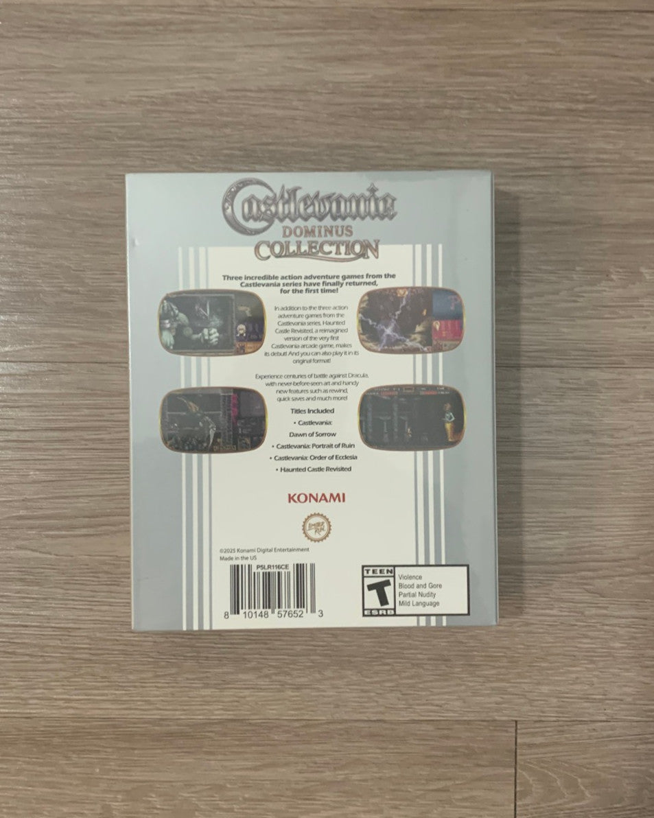 Limited Run #116 Castlevania Dominus Collection Classic Edition PS5 New Sealed