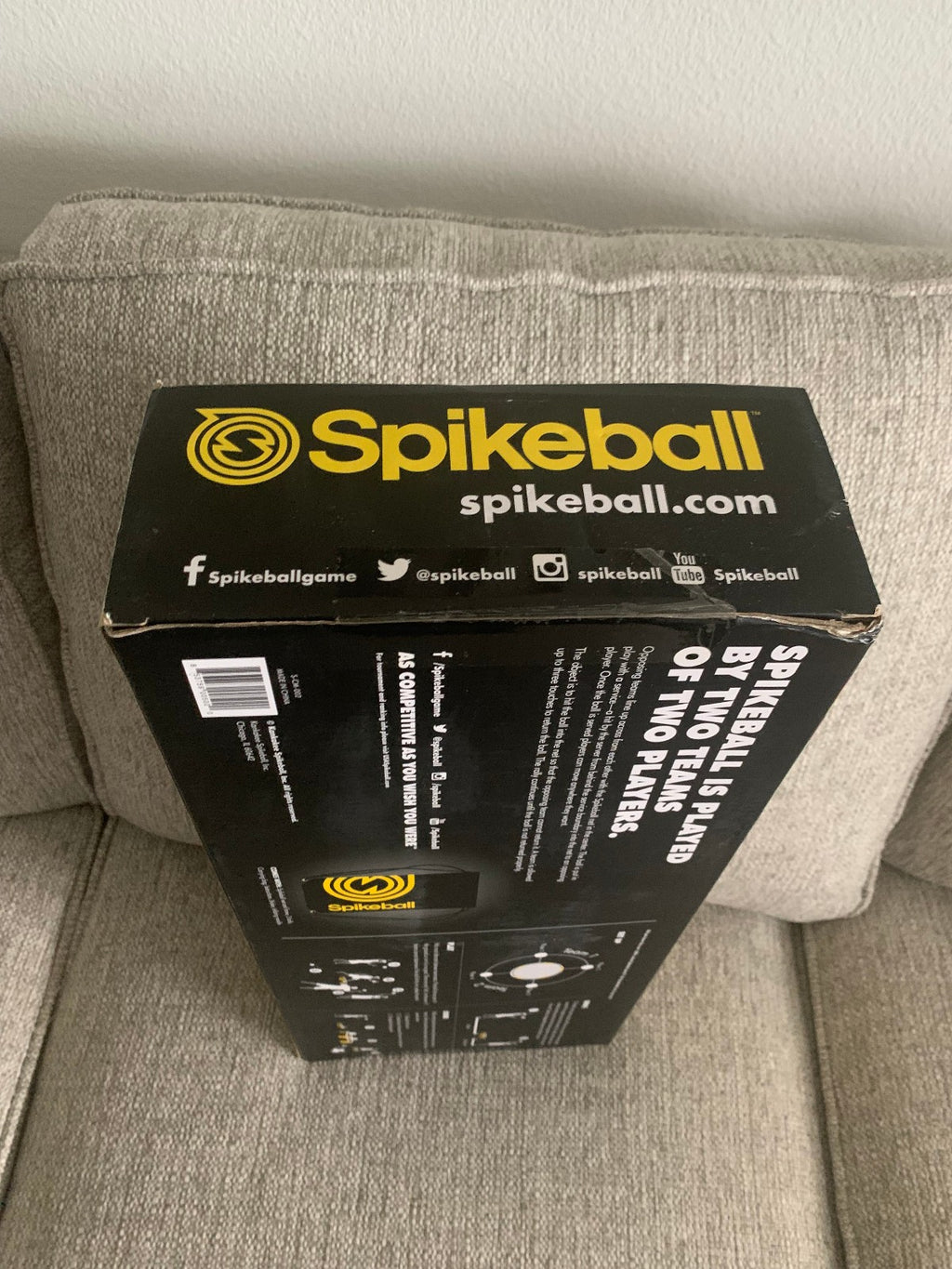 Spikeball Game Set Outdoor Yard Camping Games Includes Ball Net Bag Ruleboook