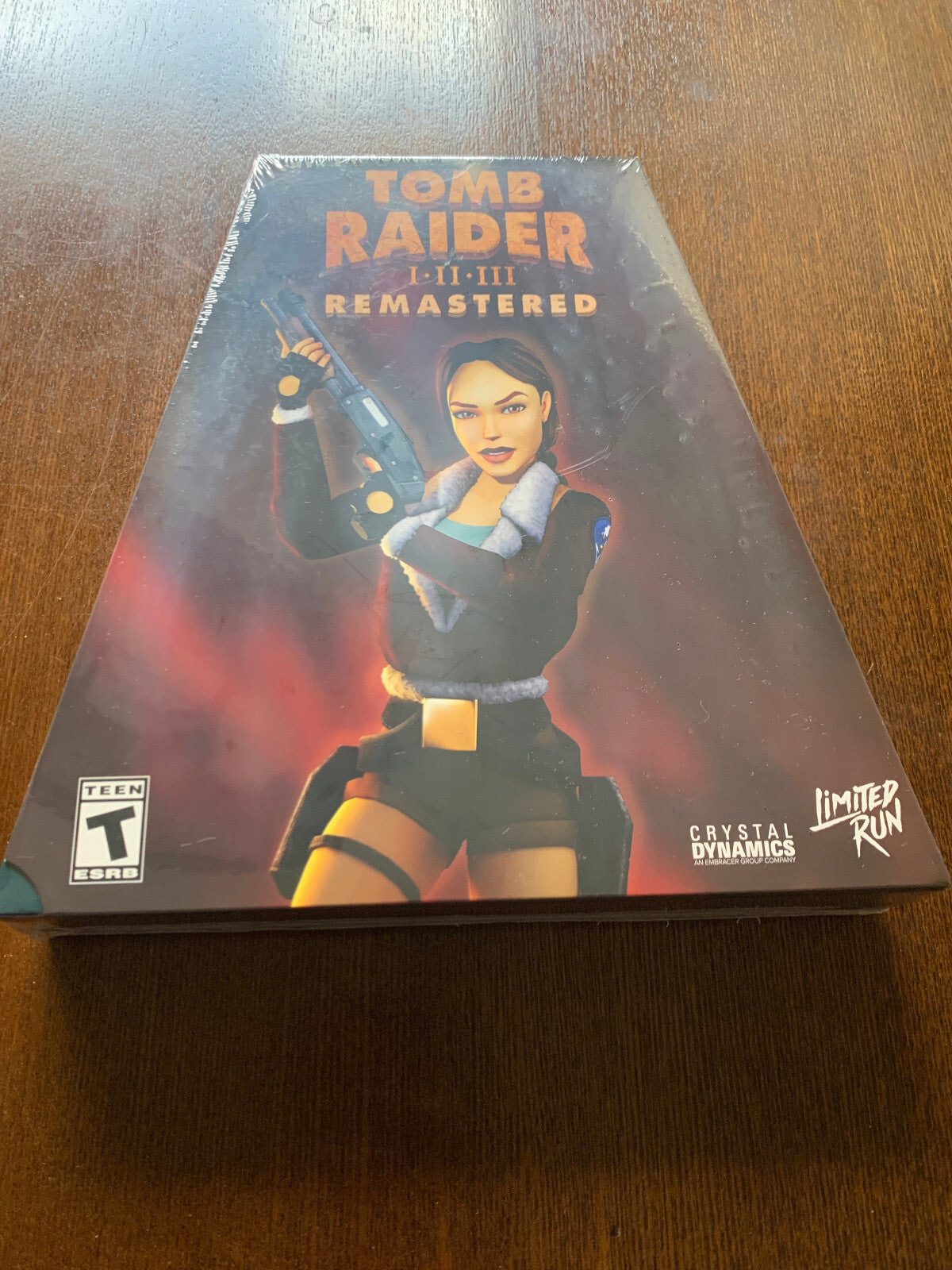 Tomb Raider I-III Remastered Convention Exclusive TR2 Cover Nintendo Switch LRG