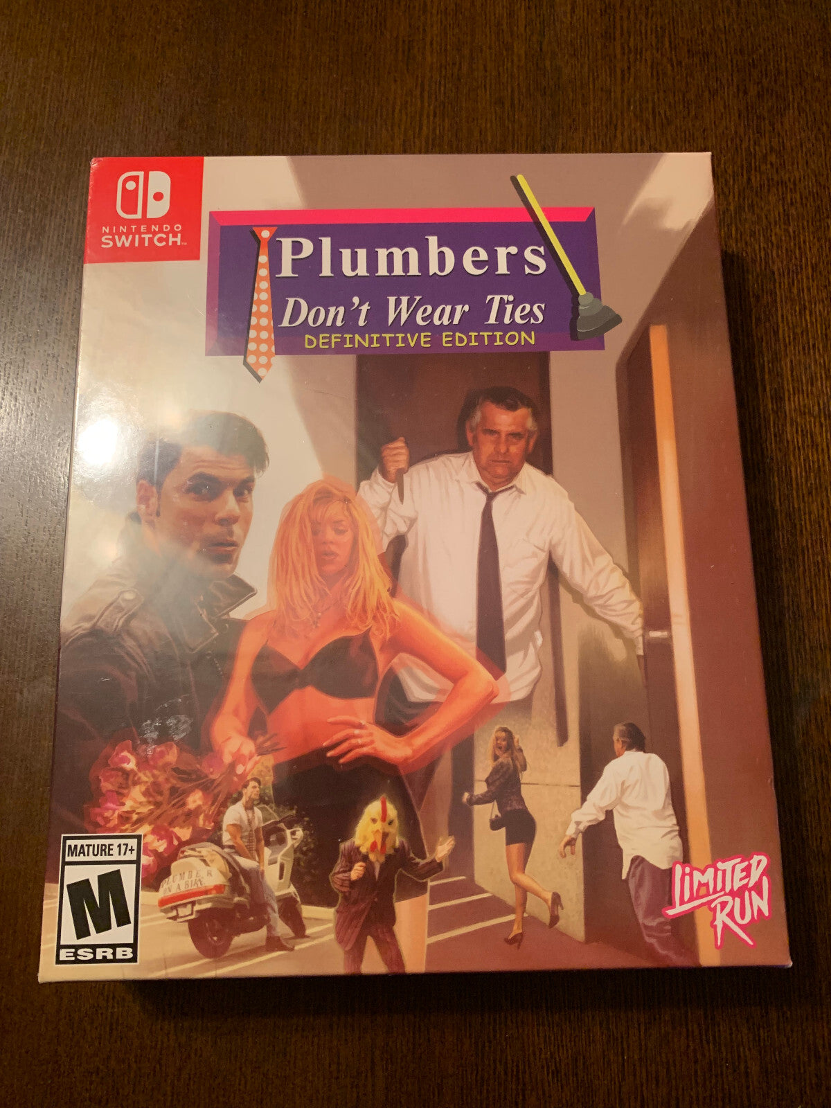 Limited Run #204 Plumbers Dont Wear Ties Definitive Collector's Edition Switch