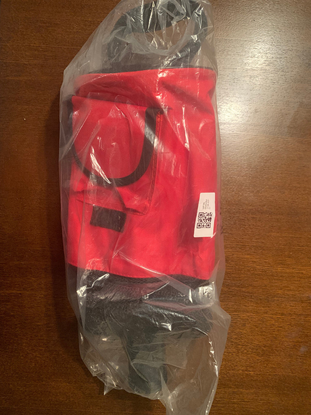 Golf Ball Retriever, Golf Shag Bag with Pocket & Tee Holder Shags Red New