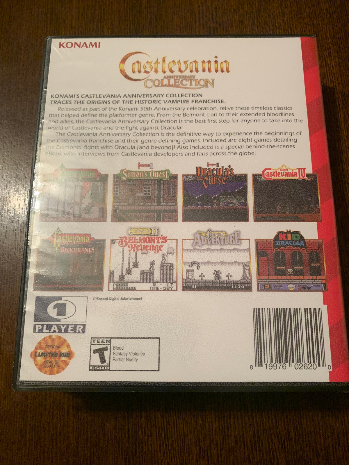 Limited Run #405 Castlevania Anniversary Collection Bloodlines Edition PS4 PS5