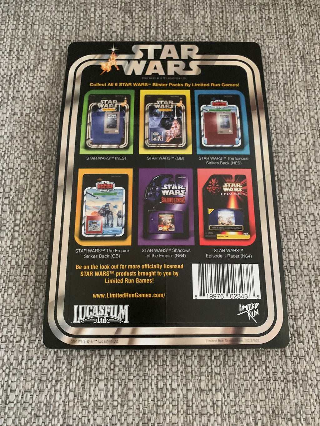 Star Wars Nintendo NES Nintendo Classic Limited Run Games New Sealed