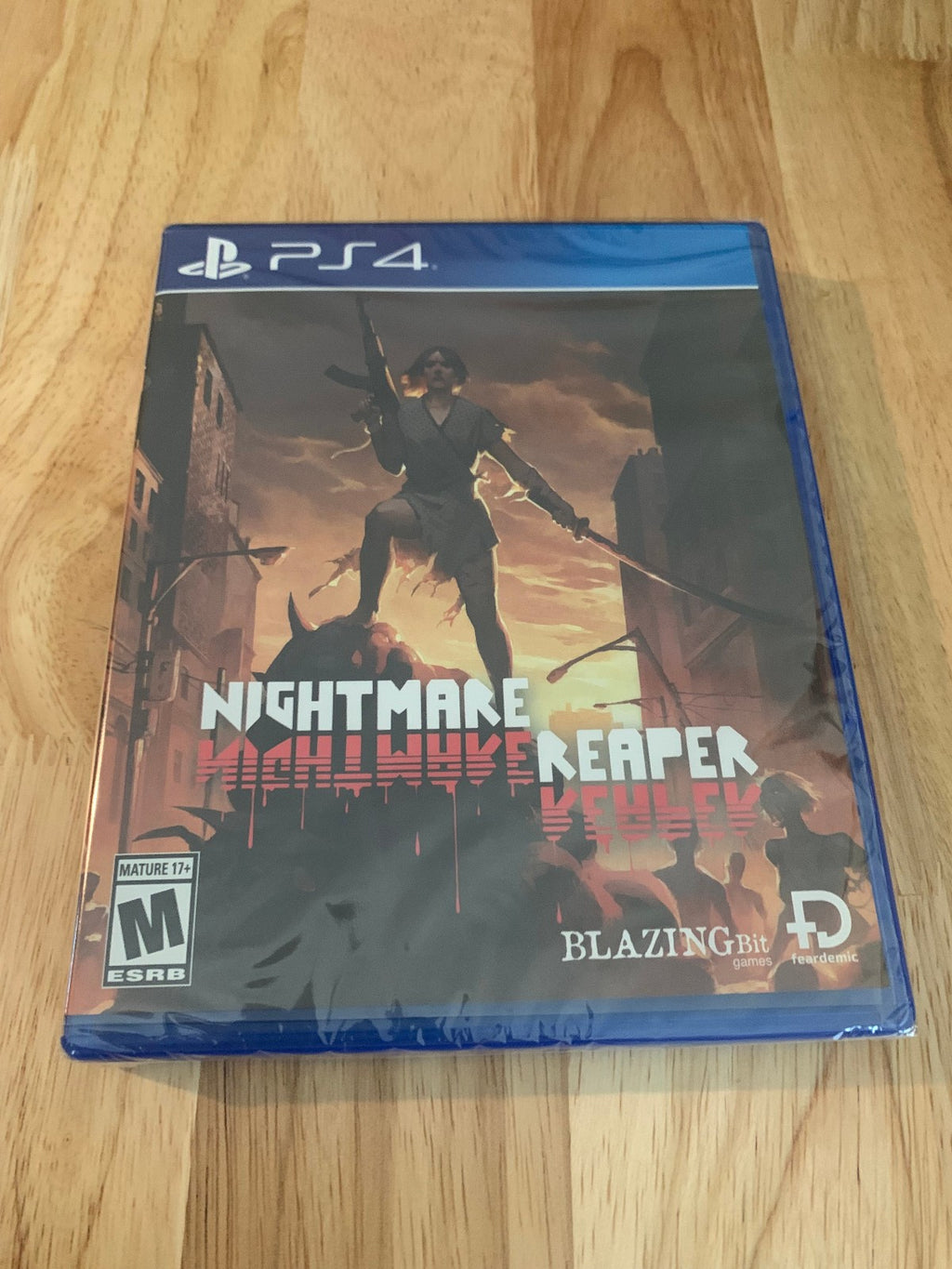Limited Run #552: Nightmare Reaper PS4 Playstation 4 Works on PS5 New Sealed