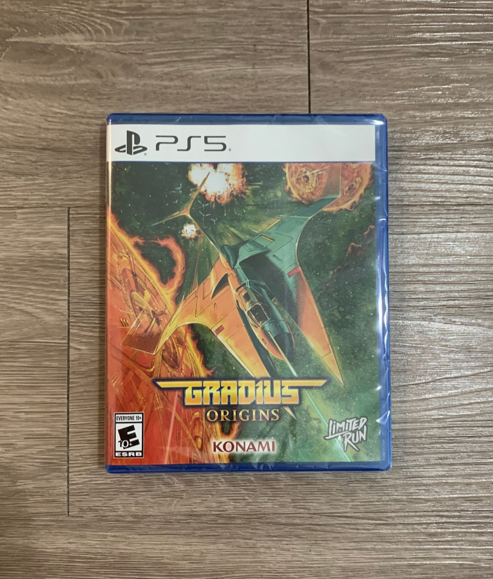 Limited Run Games #142 Gradius Origins PS5 Gradius 2 Cover Playstation 5 New