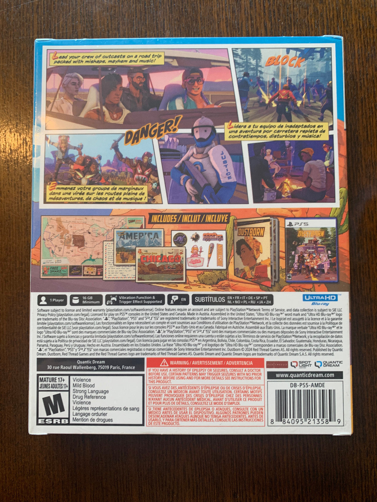 Dustborn Limited Retail Edition PS5 PlayStation 5 Brand New Sealed