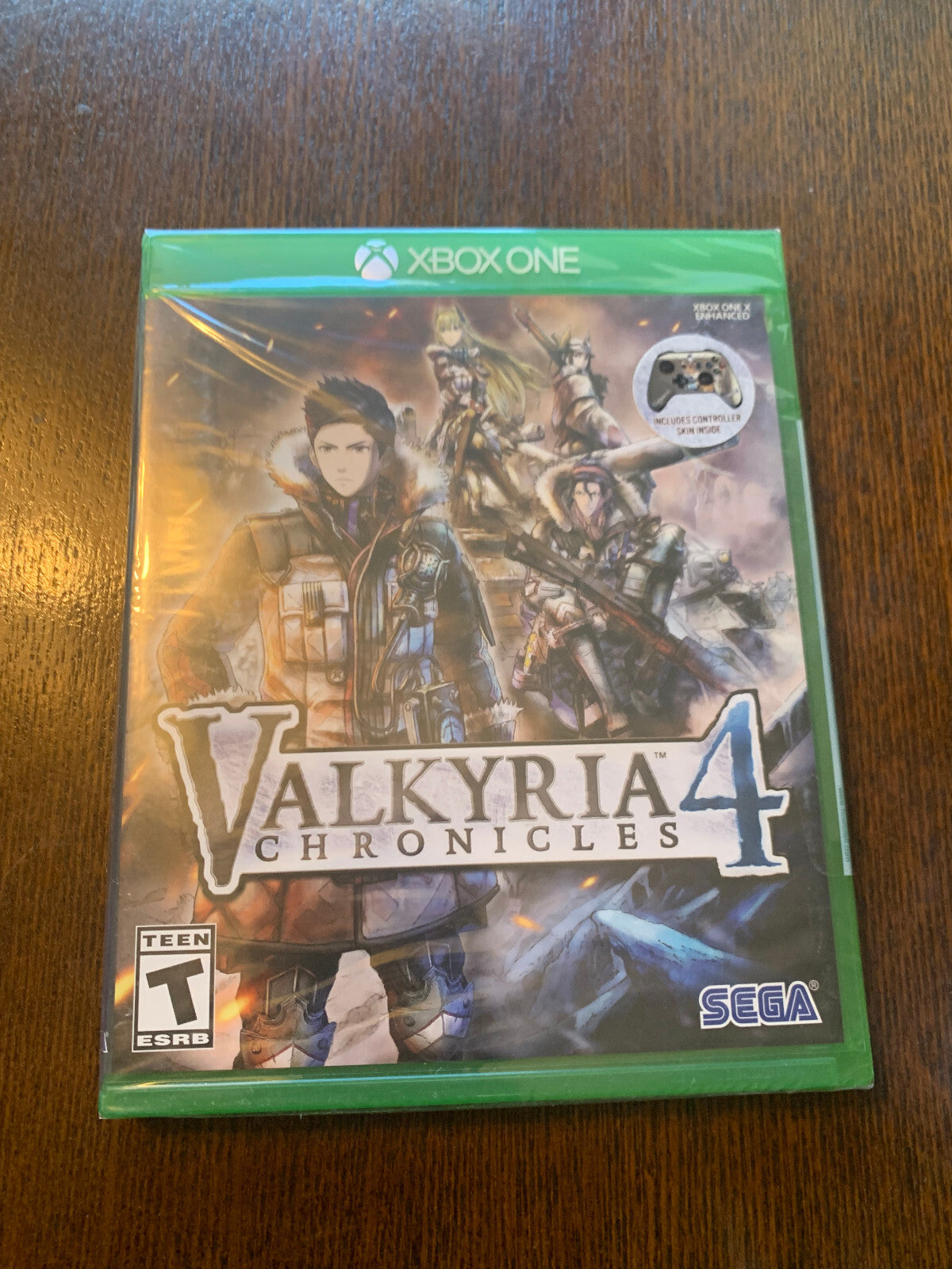 Valkyria Chronicles 4 Launch Edition Bonus Controller Skin Xbox One New Sealed