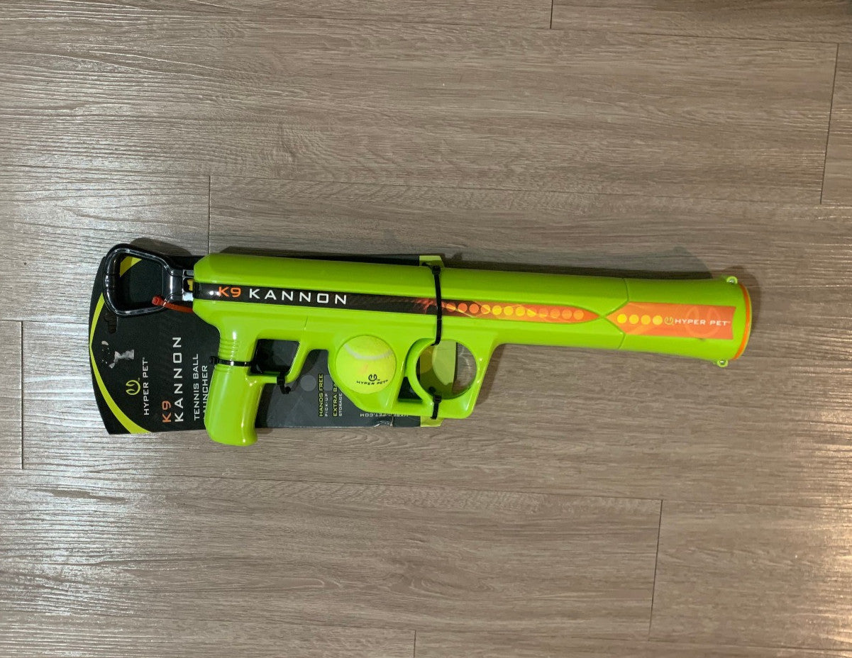 Hyper Pet Full Size K9 Kannon K2 Interactive Dog Toy Ball 75' Launcher New
